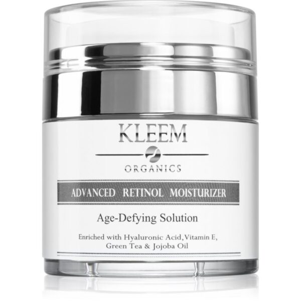 Kleem Organics Advanced Retinol Moisturizer cremă de noapte cu efect de anti-îmbătrânire 50 ml-ro