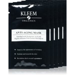 Kleem Organics Anti-Aging Mask Masca pentru ten anti riduri 5 buc-ro