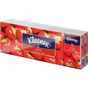 Kleenex Aroma batiste de hârtie Strawberry 10x10 buc-ro