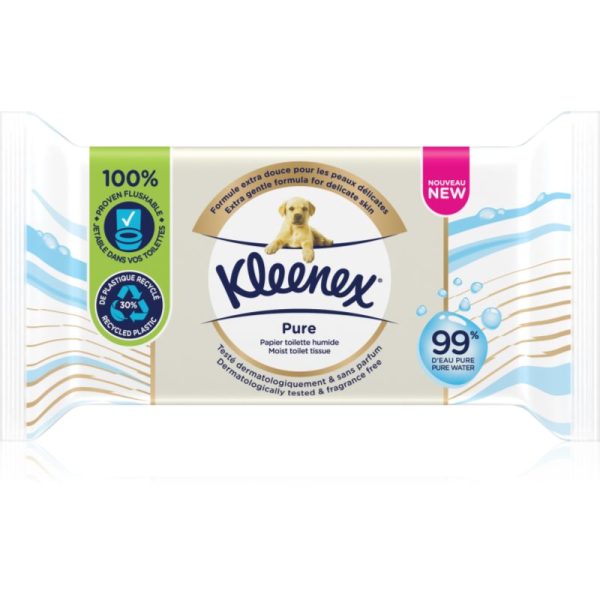 Kleenex Pure hârtie igienică umedă 38 buc-ro