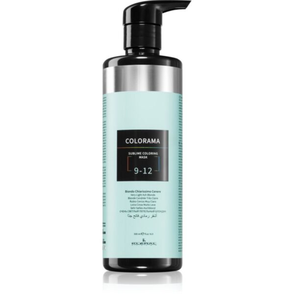 Kléral system Colorama mască colorantă pentru toate tipurile de păr Very Light Ash Blond 9.12 500 ml-Țena