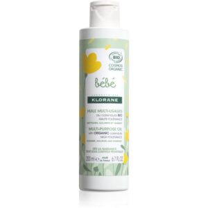 Klorane Bébé Multi-Purpose Oil Ulei de corp hranitor pentru pielea bebelusului 200 ml-ro