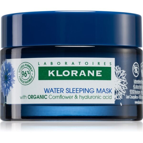 Klorane Cornflower Organic Masca de noapte cu acid hialuronic 50 ml-ro