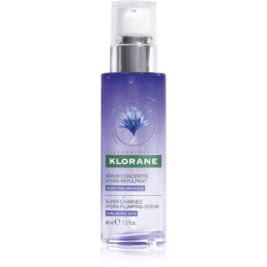 Klorane Cornflower Super-Charged Hydra-Plumping Serum ser activ cu efect de iluminare 40 ml-Țena