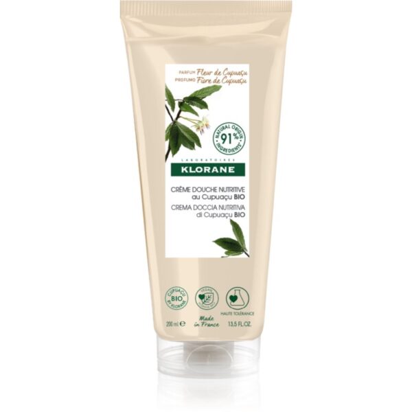 Klorane Cupuaçu Bio Fleur de Cupuacu gel de dus hranitor pentru piele uscata 200 ml-ro