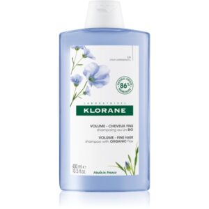 Klorane Flax Fiber Bio Sampon pentru par fin