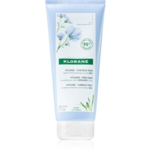 Klorane Flax Fiber balsam pentru par fin 200 ml-Țena