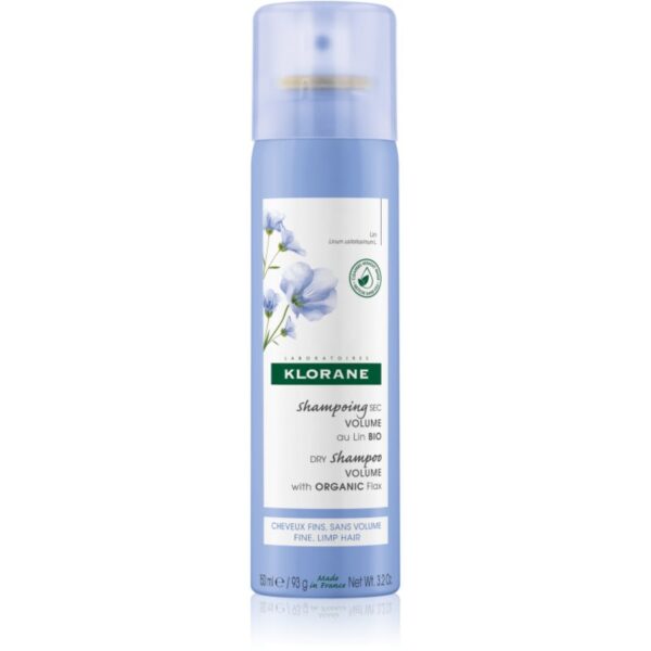 Klorane Flax Fiber șampon uscat pentru par fin 150 ml-ro