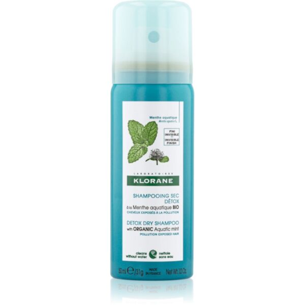 Klorane Máta Vodní șampon uscat 50 ml-Țena