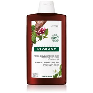 Klorane Quinine & Edelweiss Bio sampon fortifiant impotriva caderii parului 400 ml-ro