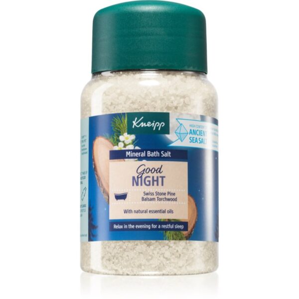 Kneipp Good Night sare de baie Swiss Stone Pine & Balsam Torchwood 500 g-ro