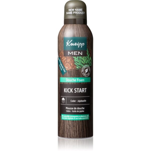 Kneipp Kick Start spumă pentru duș pentru barbati 200 ml-Țena