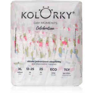 Kolorky DAY Moments Celebration scutece ECO de unică folosință Size XL 12-25 kg 25 buc-ro