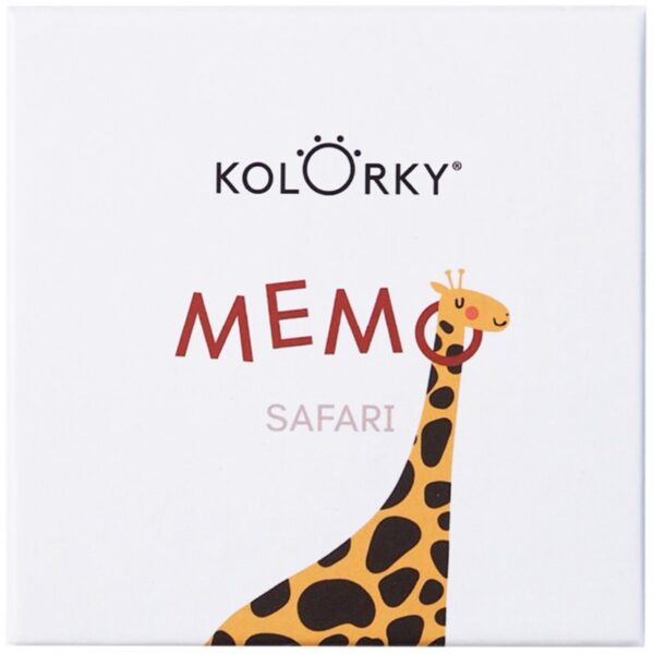 Kolorky Memo Game Safari Pexoso 20 buc-ro