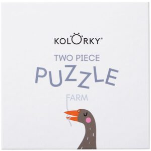 Kolorky Puzzle Two Piece Farm puzzle 10 buc-ro