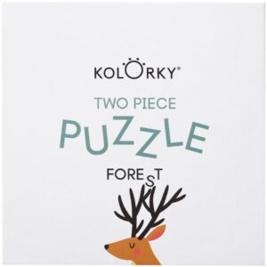 Kolorky Puzzle Two Piece Forest puzzle 10 buc-ro