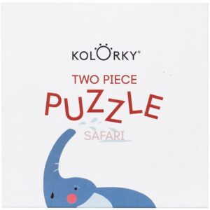 Kolorky Puzzle Two Piece Safari puzzle 10 buc-ro