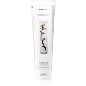 Korres Almond & Linseed masca hranitoare pentru păr uscat și deteriorat 125 ml-ro