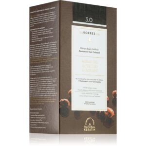 Korres Argan Oil Culoare permanenta pentru par cu ulei de argan culoare 3.0 Dark Brown 50 ml-ro