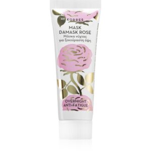 Korres Beauty Shots Damask Rose masca faciala de noapte pentru ten obosit 18 ml-ro
