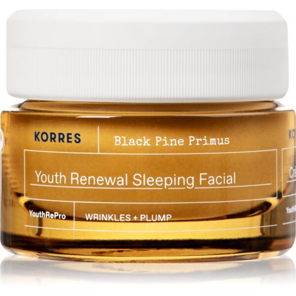 Korres Black Pine Primus crema de noapte pentru fata anti-imbatranire 40 ml-ro