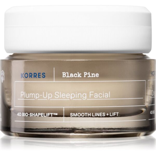 Korres Black Pine crema de noapte cu efect lifting 40 ml-Țena