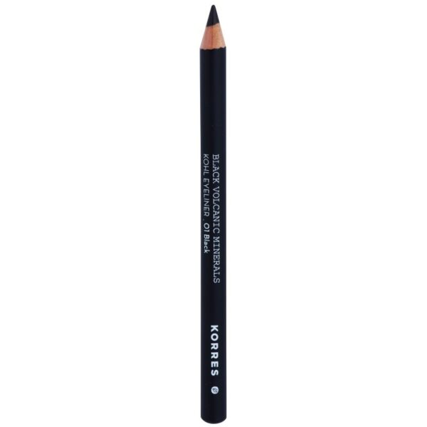 Korres Black Volcanic Minerals eyeliner khol culoare 01 Black  1.14 g-ro