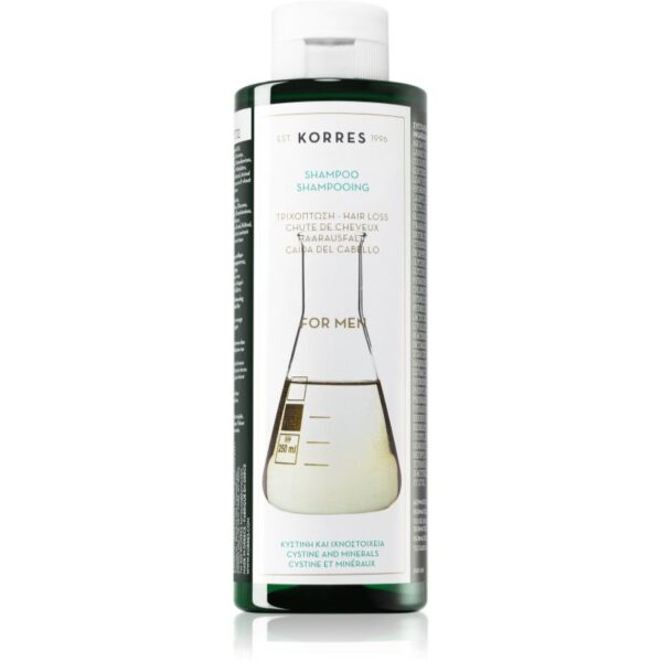Korres Cystine & Minerals Șampon împotriva căderii părului pentru barbati 250 ml-ro