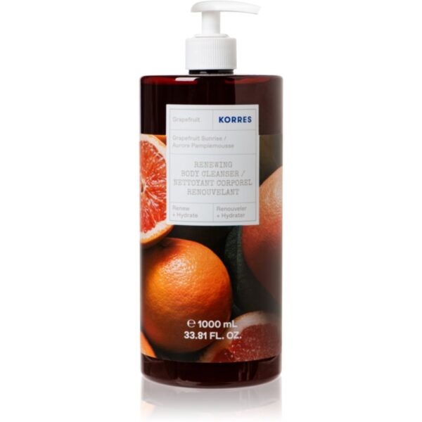 Korres Grapefruit gel de dus revigorant 1000 ml-ro