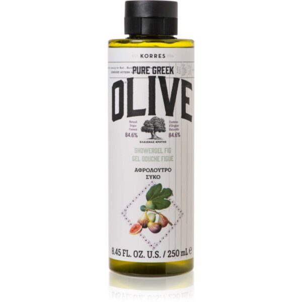 Korres Pure Greek Olive & Fig gel de dus hidratant 250 ml-ro