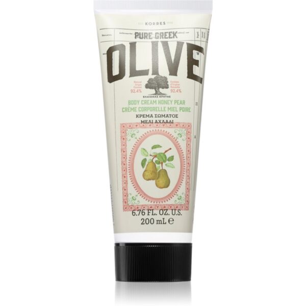 Korres Pure Greek Olive & Honey Pear crema de corp nutritiva 200 ml-ro