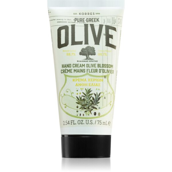 Korres Pure Greek Olive & Olive Blossom crema de maini hranitoare 75 ml-ro