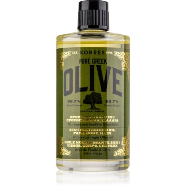 Korres Pure Greek Olive ulei hrănitor pe fata