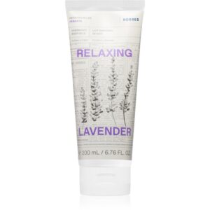 Korres Relaxing Lavender lapte relaxant pentru corp pentru noapte 200 ml-ro