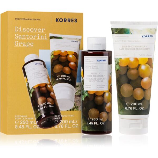 Korres Santorini Grape set cadou pentru corp-ro