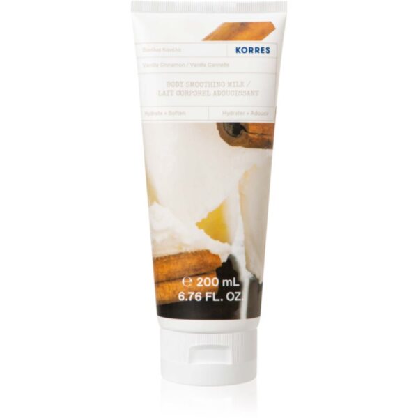 Korres Vanilla & Cinnamon lotiune de corp hranitoare cu ulei de migdale 200 ml-ro
