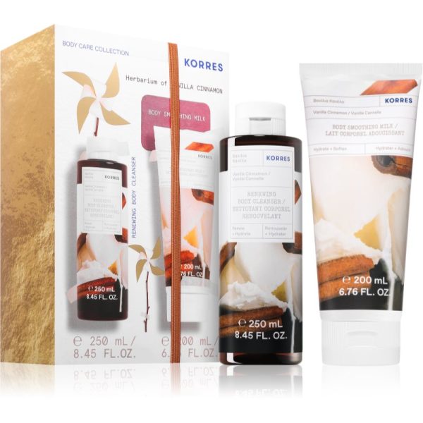 Korres Vanilla & Cinnamon set cadou pentru corp-Țena