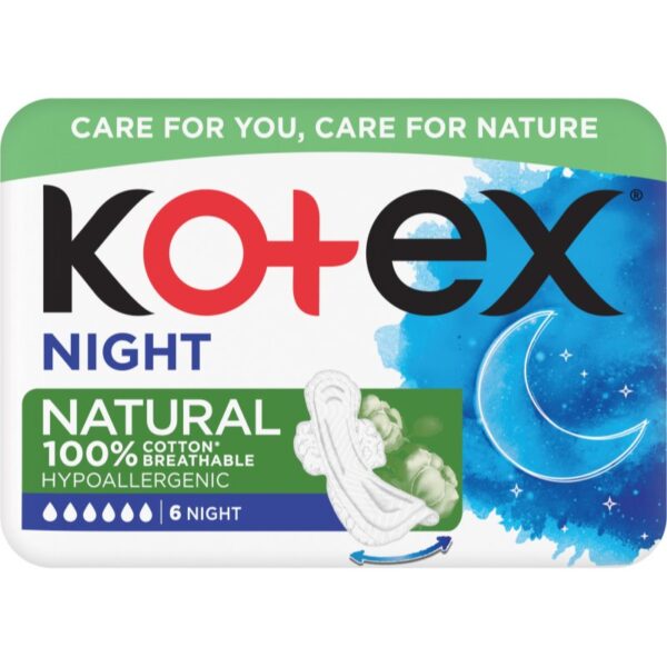 Kotex Natural Night absorbante 6 buc-ro
