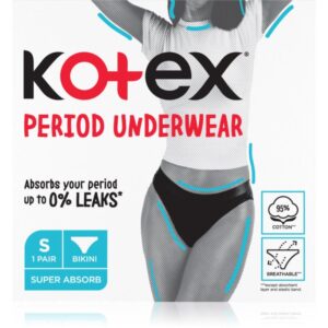 Kotex Period Underwear Size S chiloți menstruali mărime S 1 buc-Țena