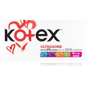 Kotex Ultra Sorb Super tampoane 16 buc-ro
