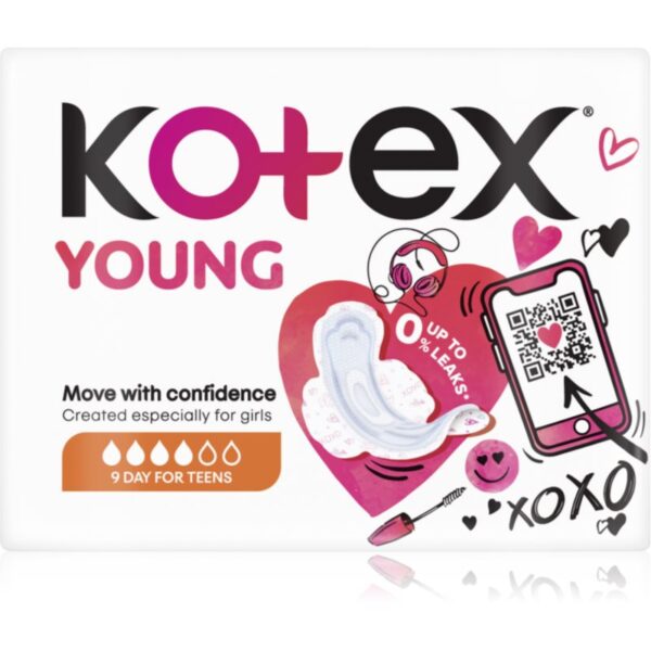 Kotex Young Day absorbante 9 buc-Țena