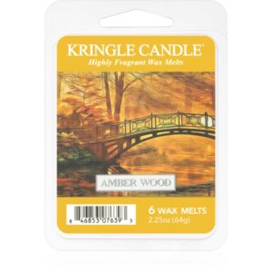 Kringle Candle Amber Wood ceară pentru aromatizator 64 g-Țena