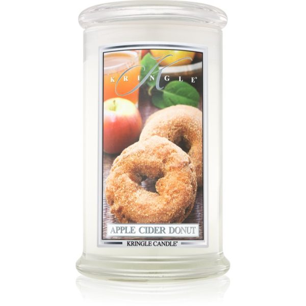Kringle Candle Apple Cider Donut lumânare parfumată 624 g-ro
