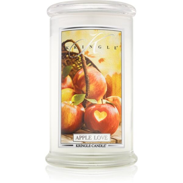 Kringle Candle Apple Love lumânare parfumată 624 g-ro