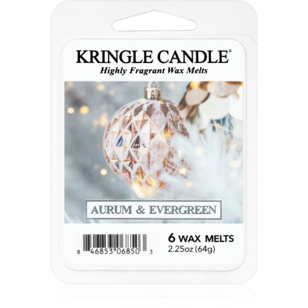 Kringle Candle Aurum & Evergreen ceară pentru aromatizator 64 g-ro