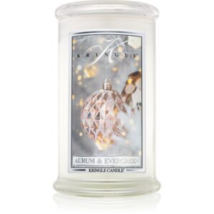 Kringle Candle Aurum & Evergreen lumânare parfumată 624 g-ro