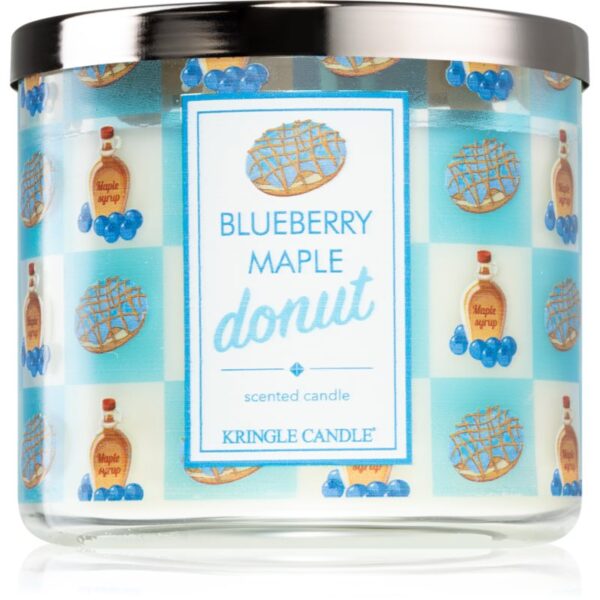 Kringle Candle Blueberry Maple Donut lumânare parfumată 411 g-ro