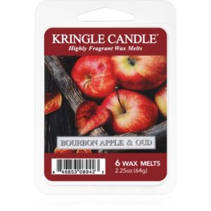 Kringle Candle Bourbon Apple & Oud ceară pentru aromatizator 64 g-Țena