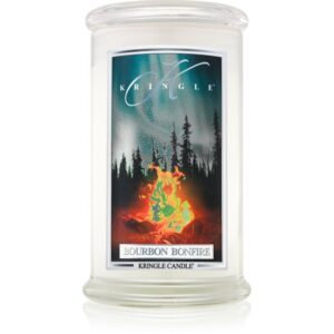 Kringle Candle Bourbon Bonfire lumânare parfumată 624 g-Țena