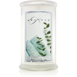Kringle Candle Eucalyptus & Cotton lumânare parfumată 624 g-ro